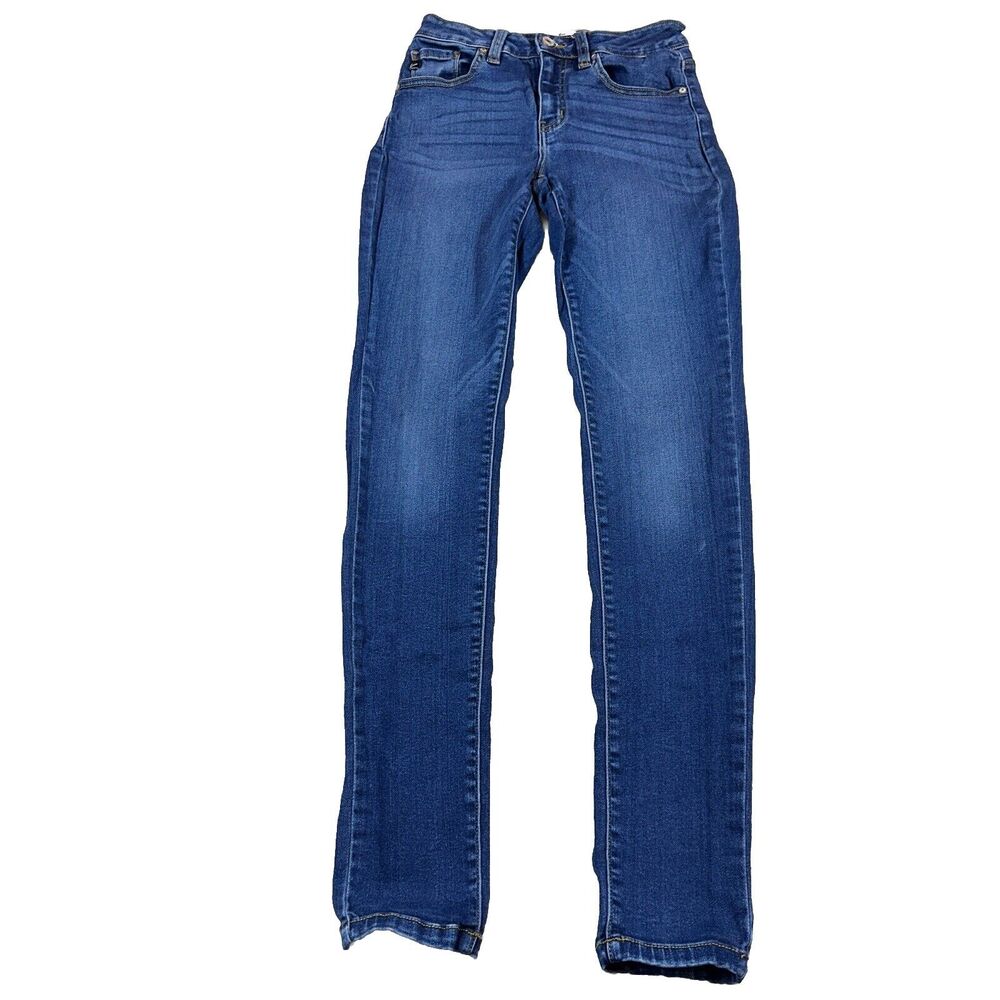 Kancan Annaka Mid Rise Super Skinny Jeans Womens 25 Medium Wash Stretch - Picture 3 of 14